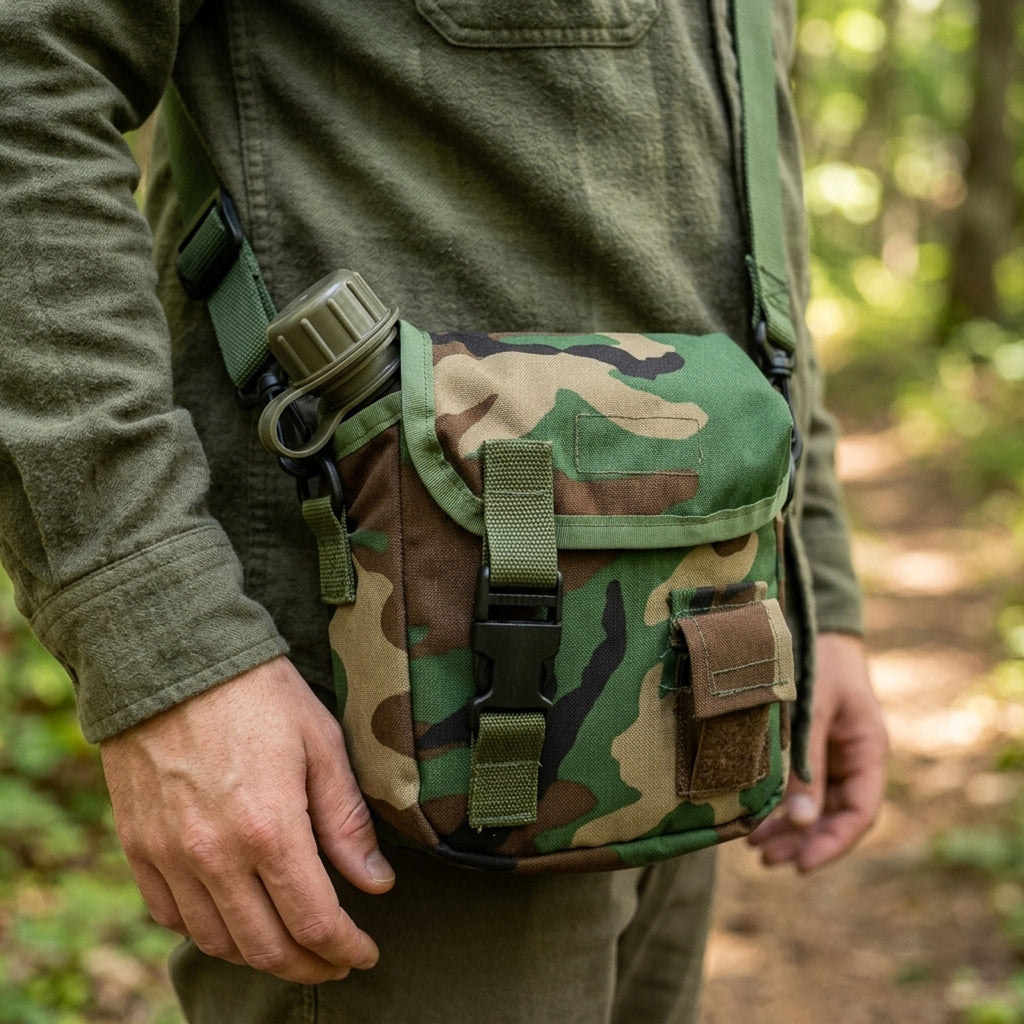 2 Qt. Field Hydration Kit – Canteen, Cover & General Purpose Strap