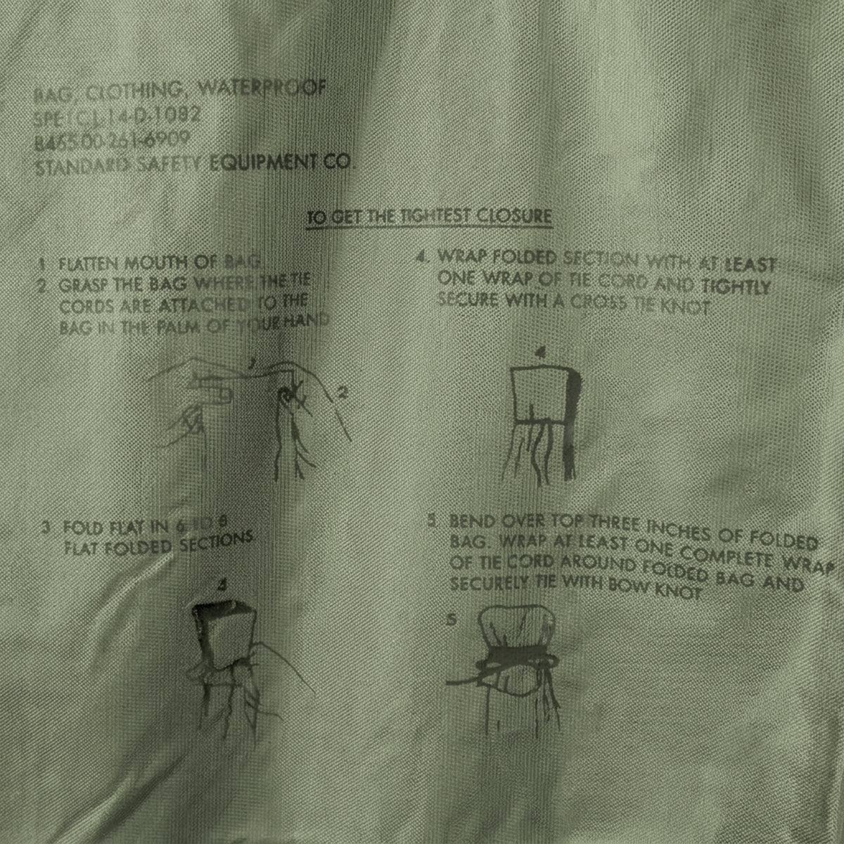 Rubberized Waterproof Laundry Bag