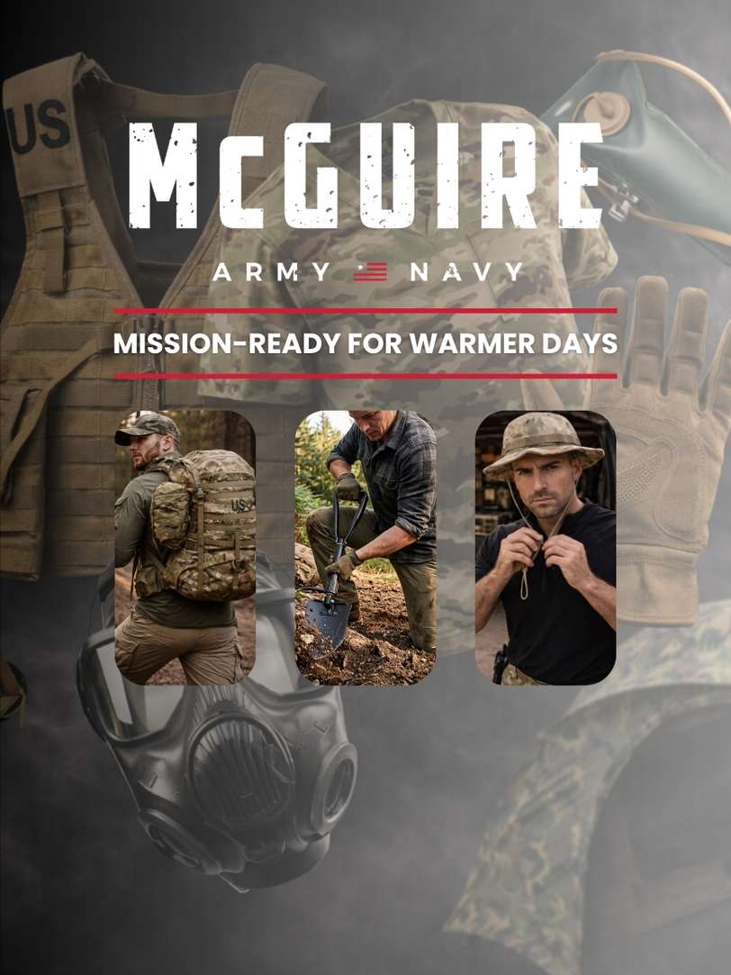 McGuire Army Navy Military Surplus | Get back out there!