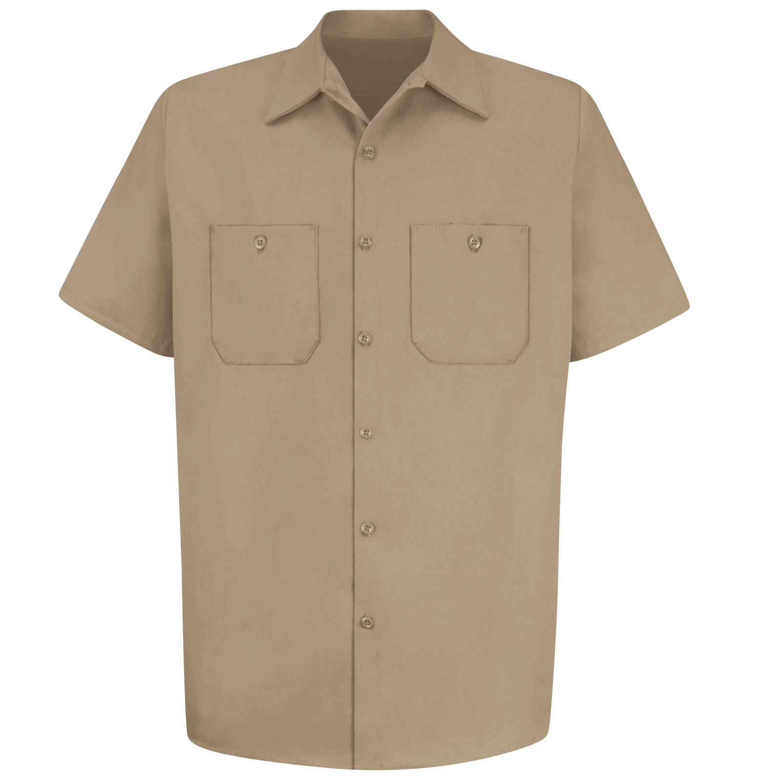 Cotton Wrinkle Resistant Work Shirt