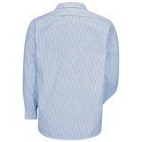 PolyCotton Stripe Work Shirt L/S