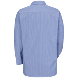 PolyCotton Stripe Work Shirt L/S