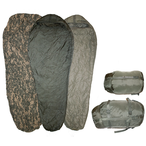 us modular schlafsack Genuine Issue Military Surplus 5 Piece Modular Sleep System (MSS)