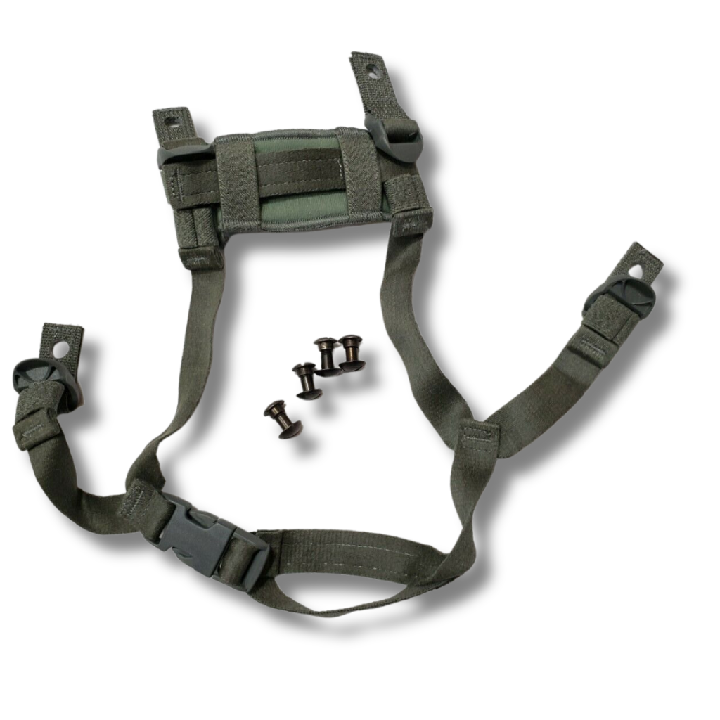 ACH Helmet Chin Strap With Screws— 2 Pack