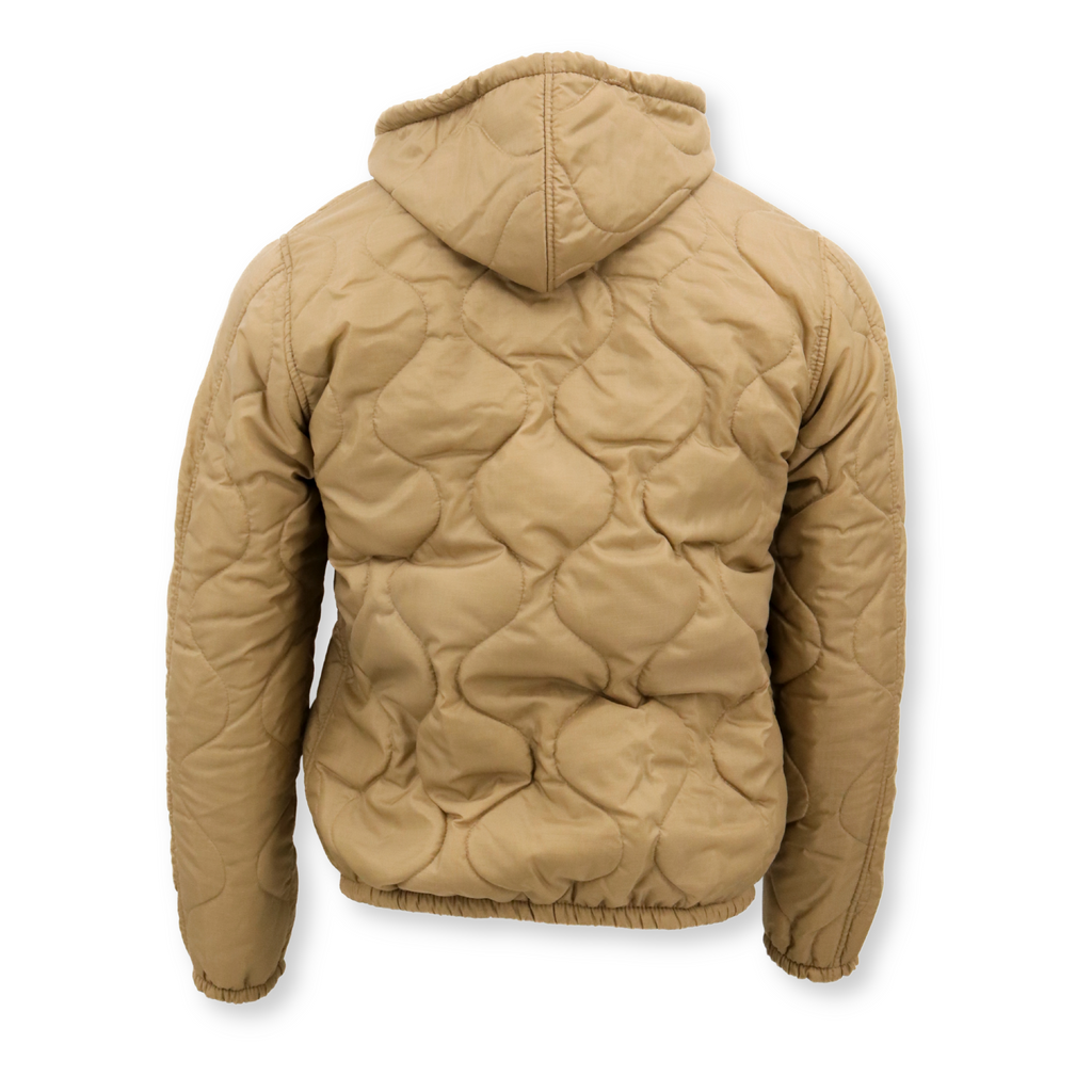Lightweight Woobie Hoodie with Grid Fleece Lining