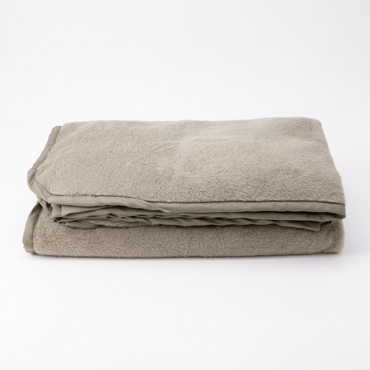 Lightweight Polartec® High Loft Fleece Blanket – Tan 499, Made in USA