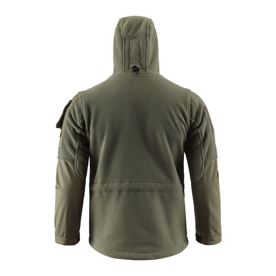 Hooded Tactical Fleece Jacket