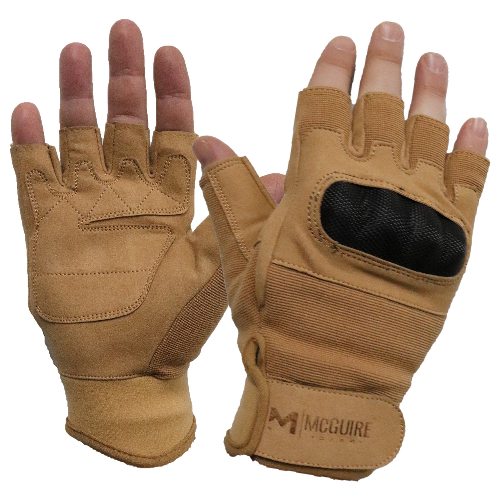 Tactical Half Finger Hard Knuckle Gloves
