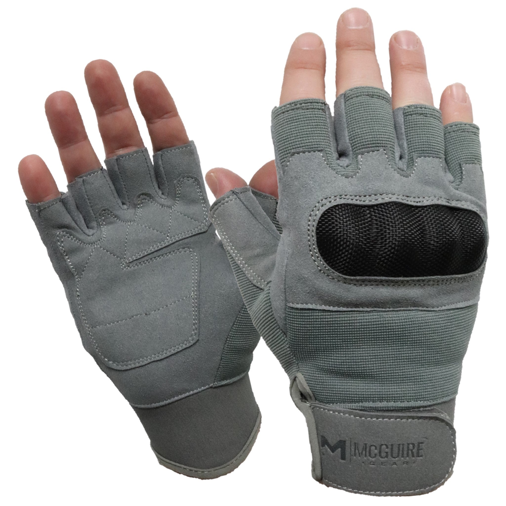 Tactical Half Finger Hard Knuckle Gloves