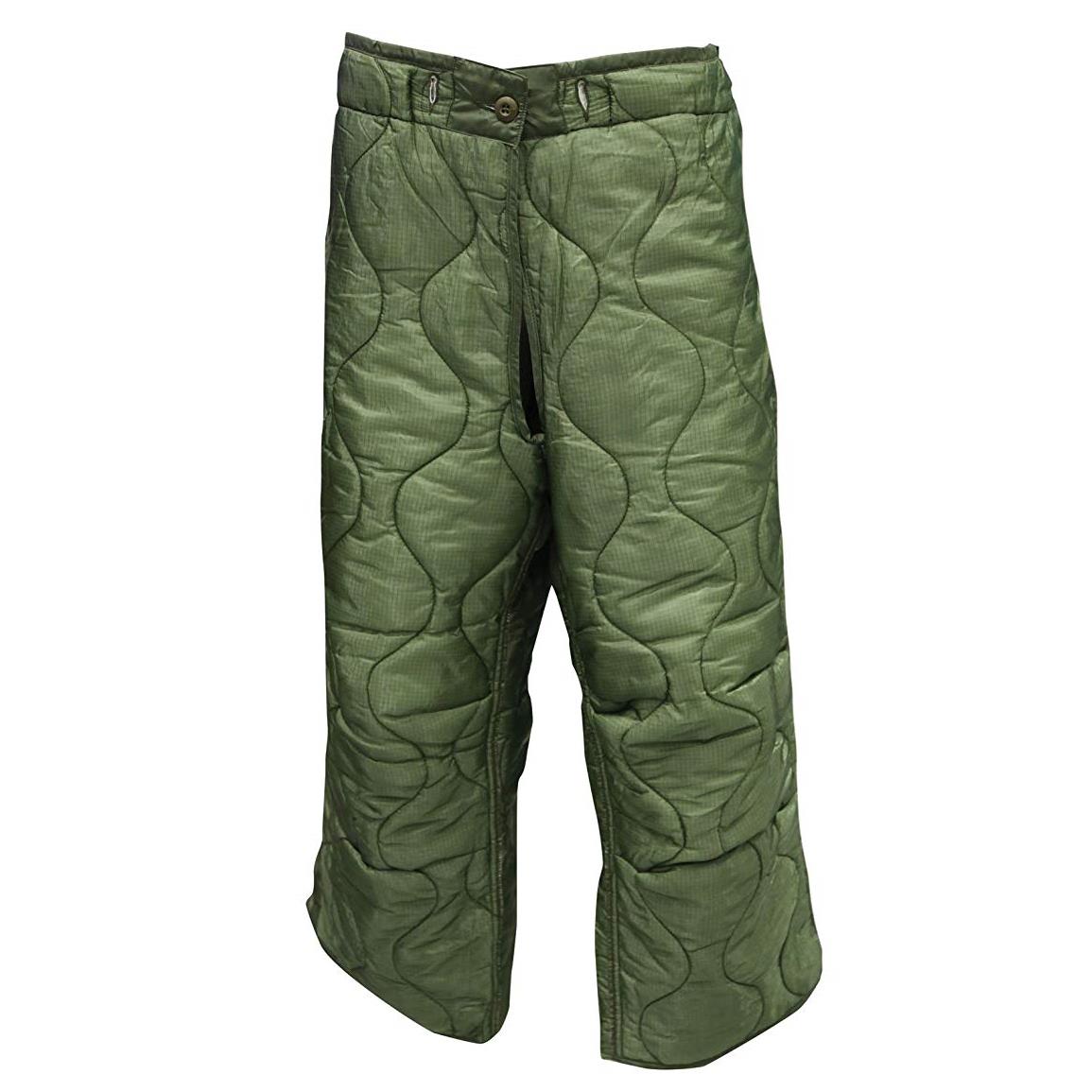 G.I. Military Cold Weather M-65 Quilted Field Pant Liner