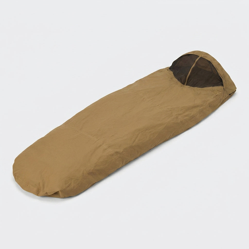 G.I. USMC Improved Bivy Cover with Insect Net – Coyote, GORE-TEX®, Made in US (Used)