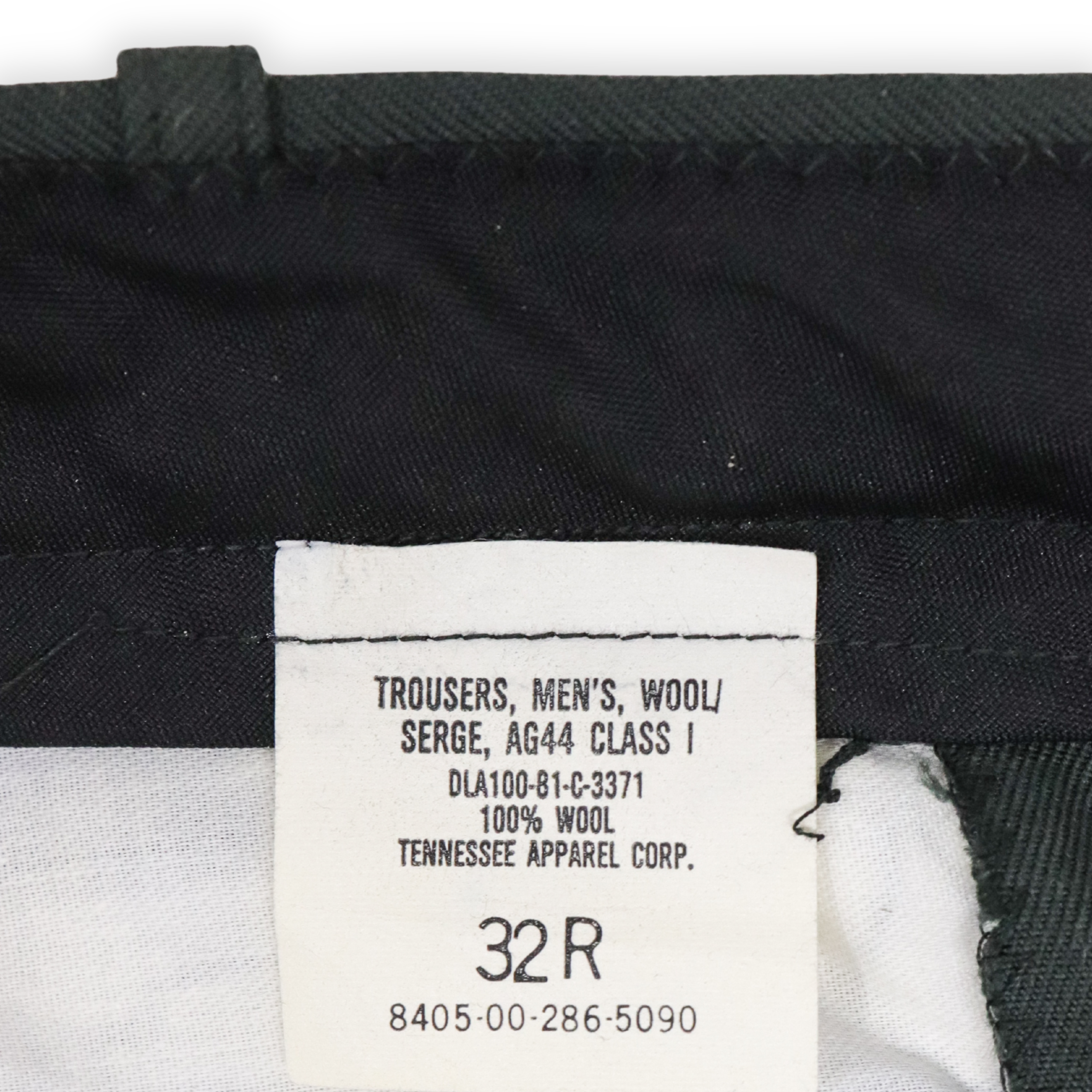 GI US Army Wool Dress Pants – AG44 Class I (Unhemmed)