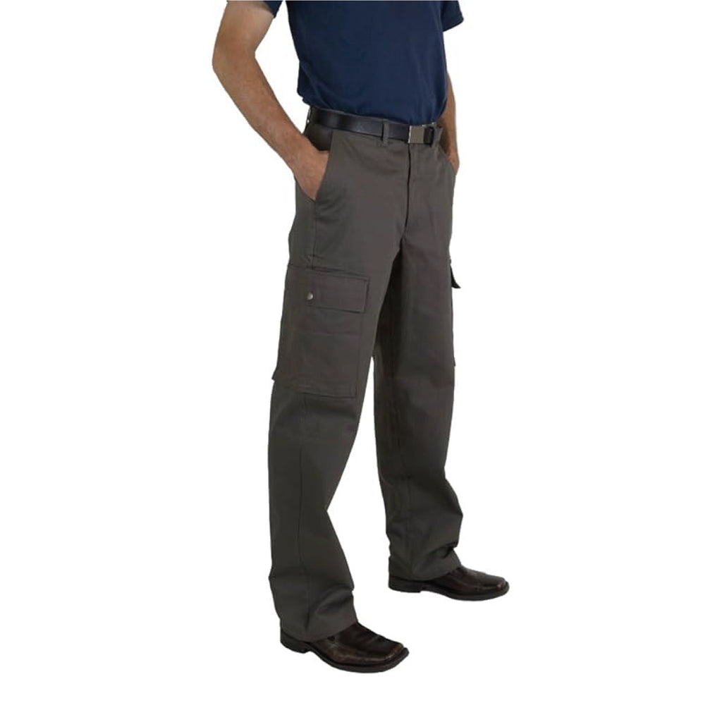 PIR Vintage Style Military Cargo Pants - Ranger, Gray