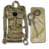 GI Hydration Pack System, 3L Tan Bladder + 3L Multicam Carrier