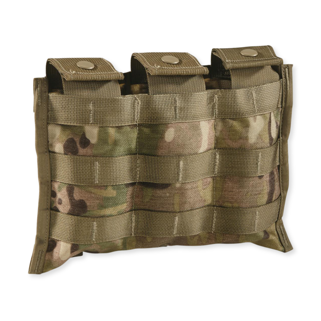 MOLLE II M-4 Triple Magazine Pouch – OCP, 1000D Cordura, Used