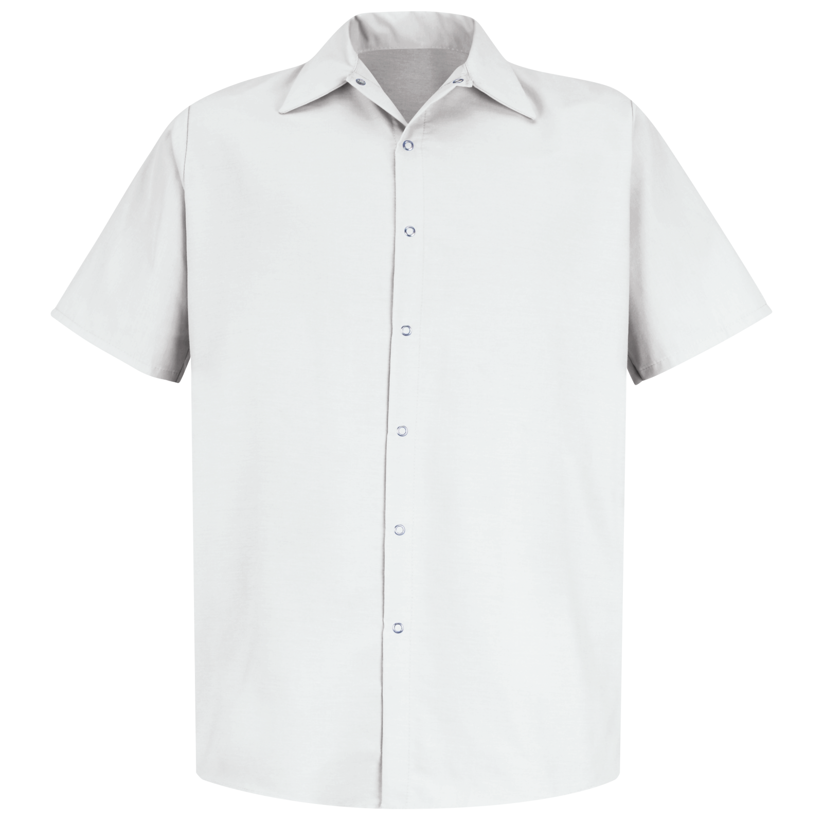 Cotton Wrinkle-Resistant Workshirt W/o Pockets