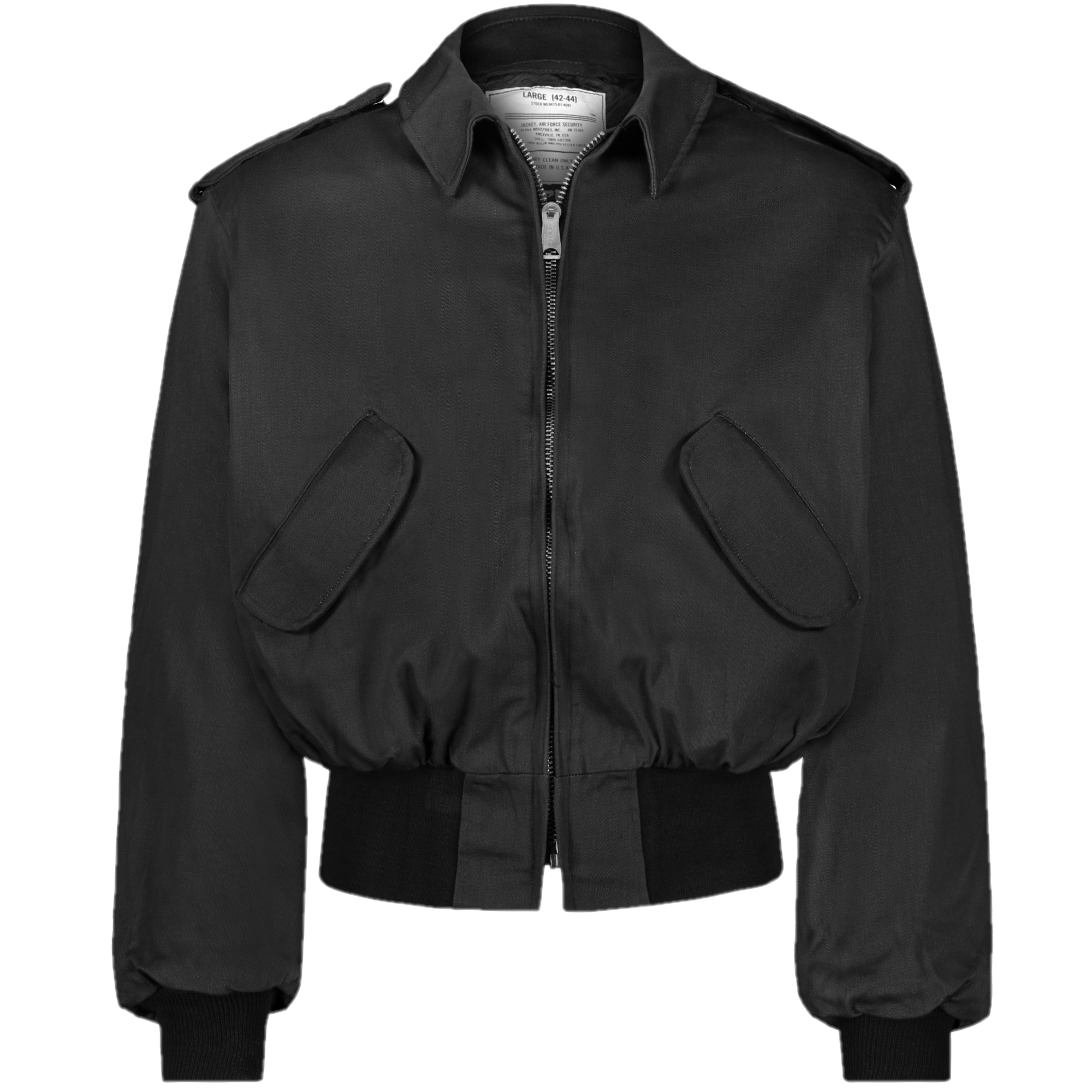 Pilot jacket with epaulettes hot sale
