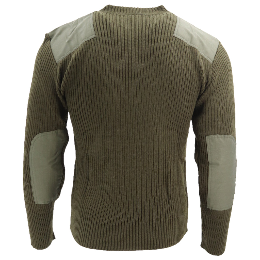 Acrylic Crew-Neck Commando Sweater— Small – McGuire Army Navy