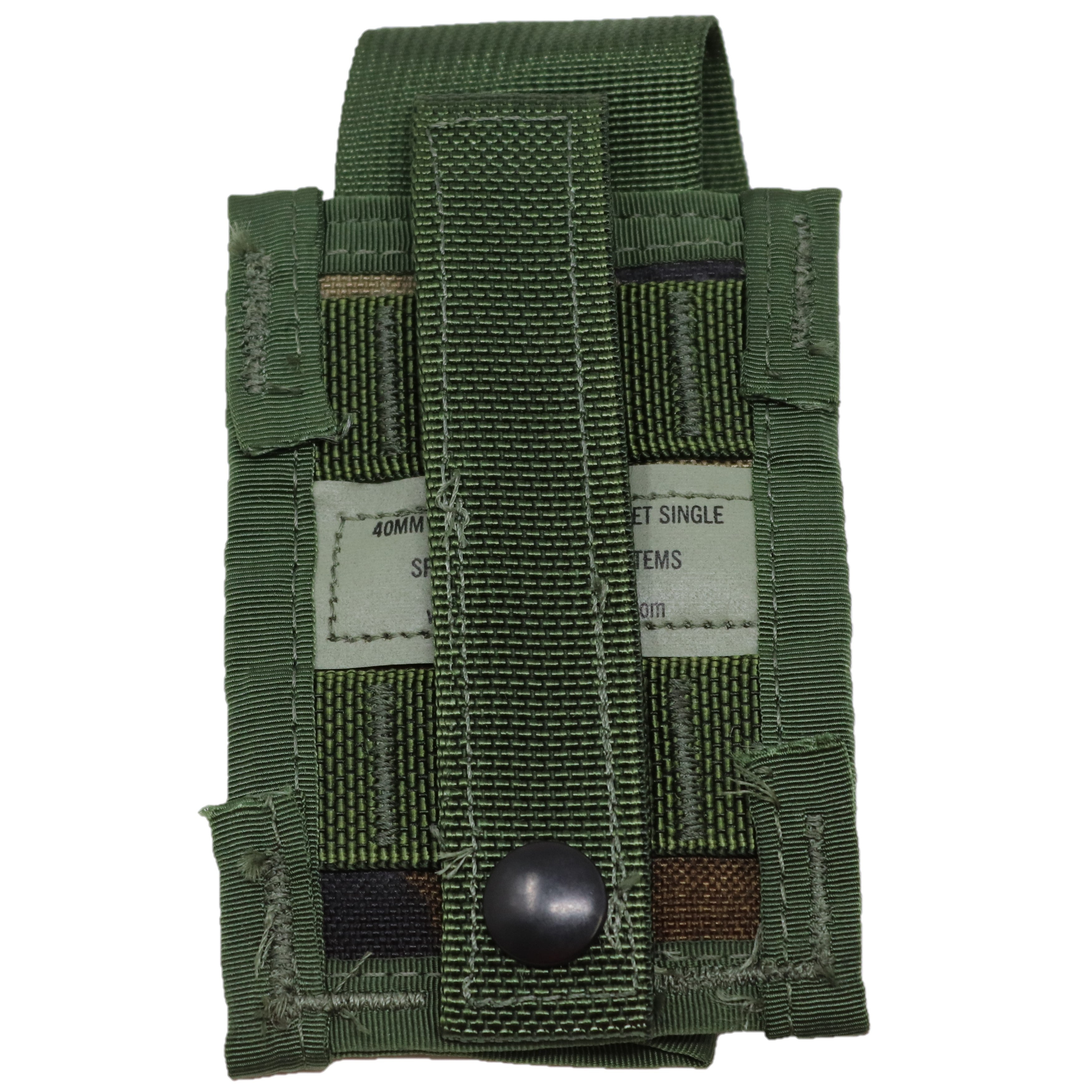 GI 40mm Single Grenade MOLLE II Pouch — 2PK