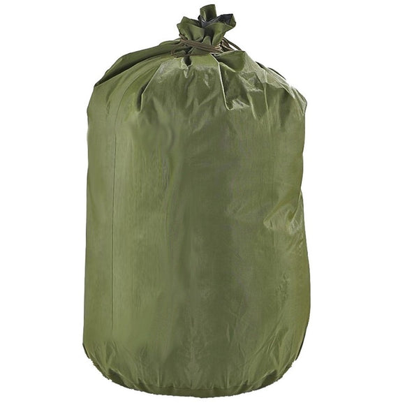 Rubberized 100% Waterproof Clothing/Laundry Bag, (GI) Military