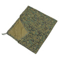 GI USMC Reversible Tarp— Used, Damaged - Woodland Camo