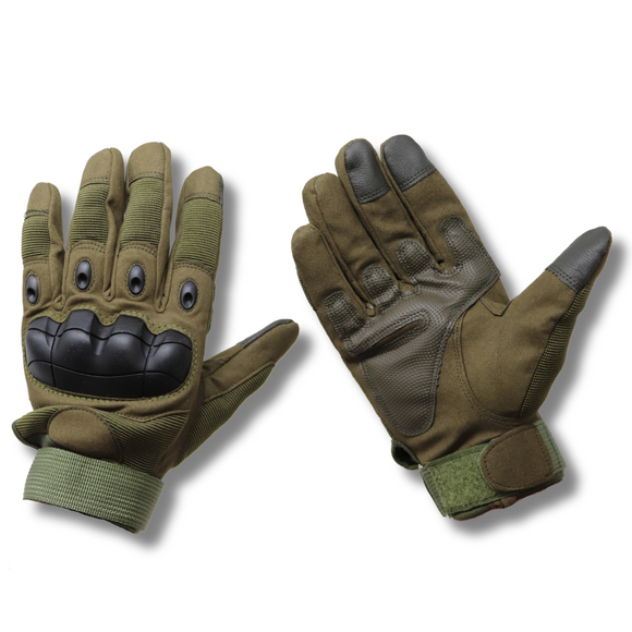 Hard Knuckle Tactical Full Finger Gloves