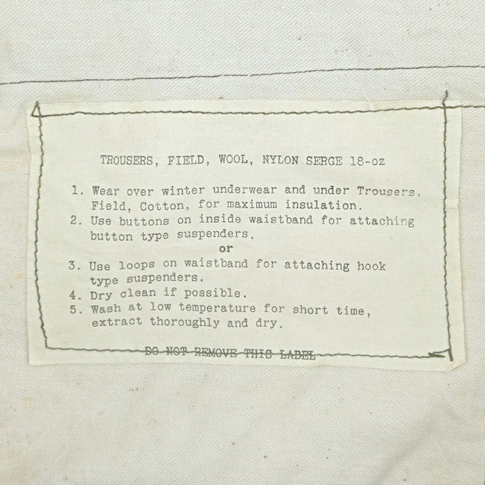 GI Cold Weather M-51 Wool Field Pants— Used