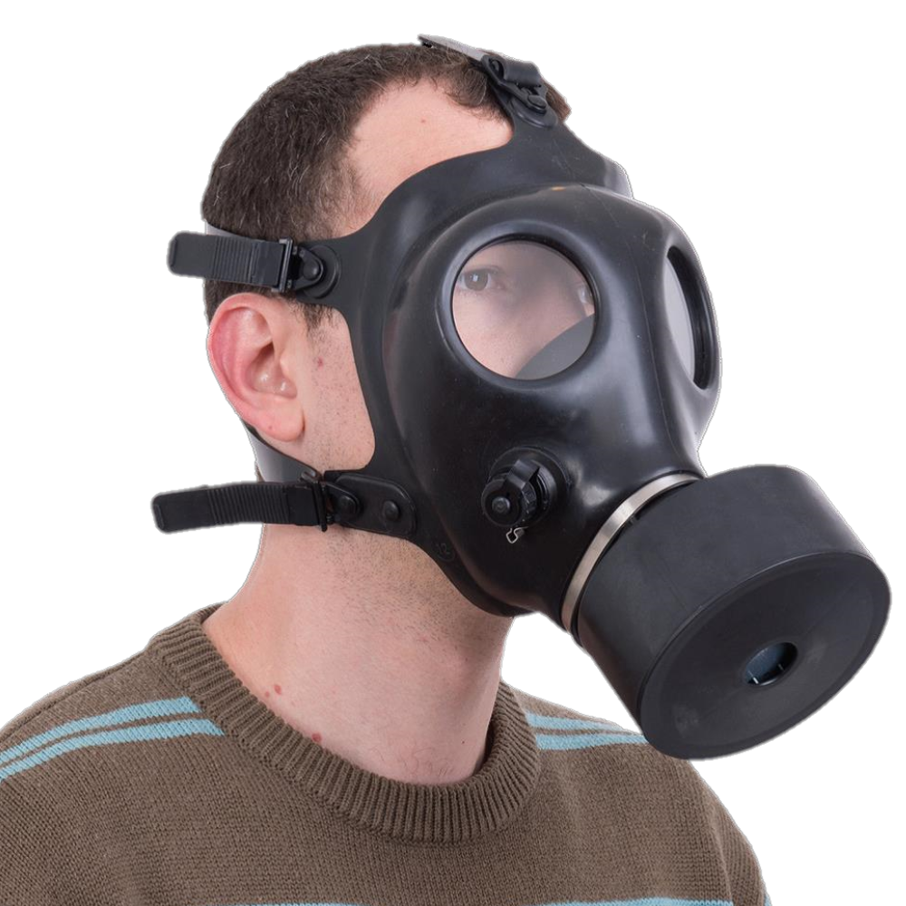 geni bøf ude af drift Israeli Rubber Respirator Mask with Drinking Straw – McGuire Army Navy