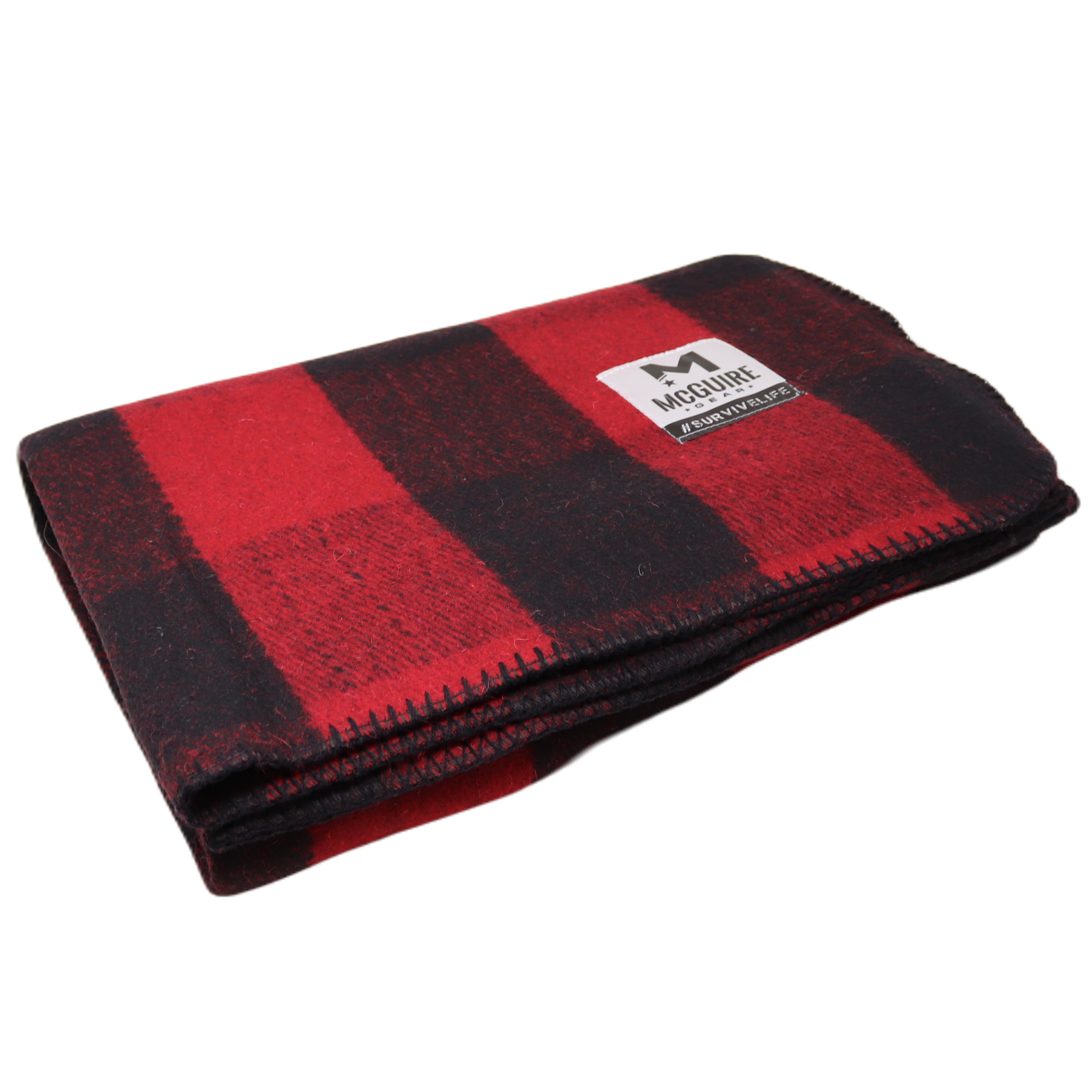 Bunkhouse Plaid Wool Camping Blanket