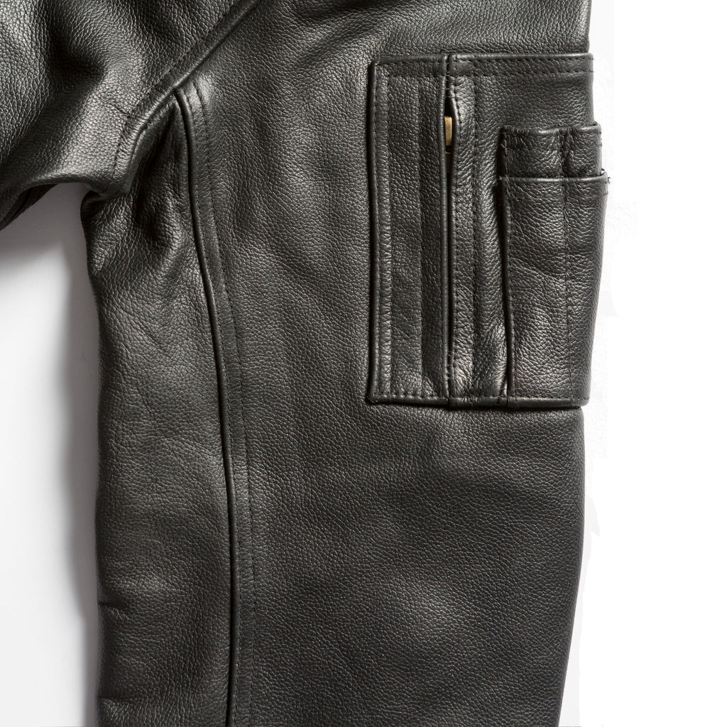 Leather MA-1 Flight Jacket