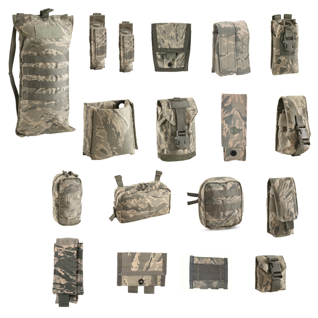 GI USAF 17-Piece Rifleman Pouch Kit— ABU – McGuire Army Navy