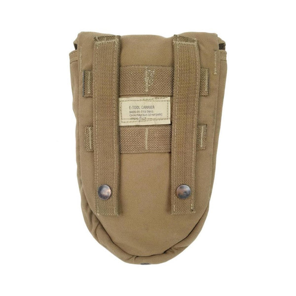 GI MOLLE Entrenching Tool Cover— Coyote, Used