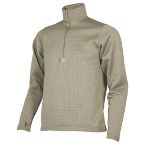 ECWCS Gen III Level 2 Thermal Grid Fleece Shirt—Tan 499