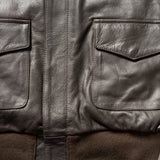 Leather A-2 Style Jacket