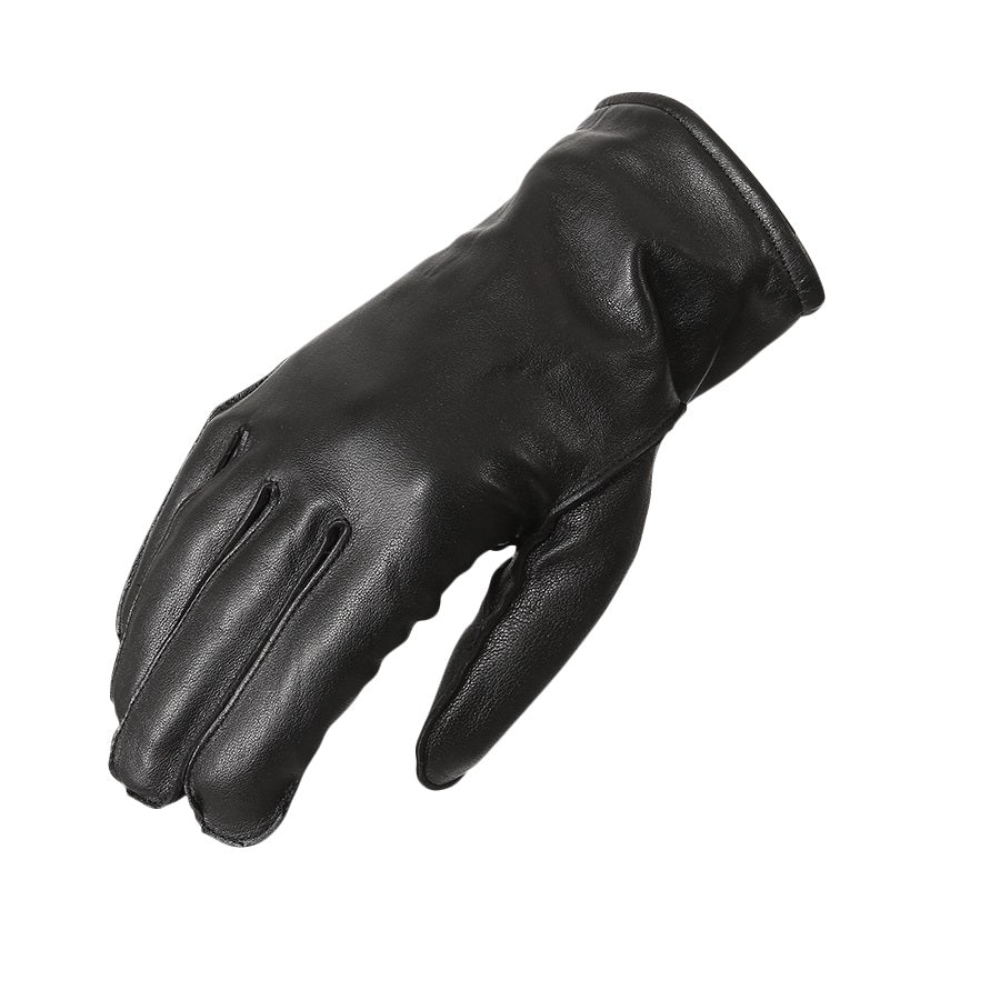 Black Leather Wool Lined Dress Gloves, Genuine Issue (New) McGuire Army Navy Black Leather Wool Lined Dress Gloves, Genuine Issue (New) McGuire Army Navy