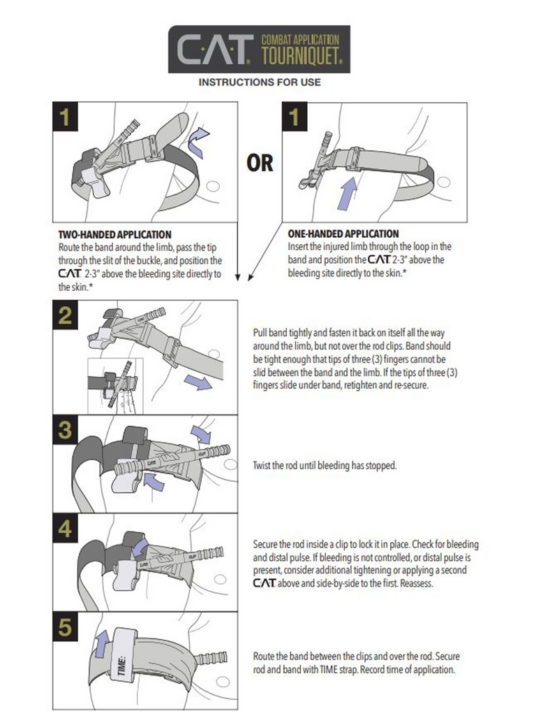 Army Turnicate GI Gen 7 (CAT) Combat Application Tourniquet – McGuire Army Navy