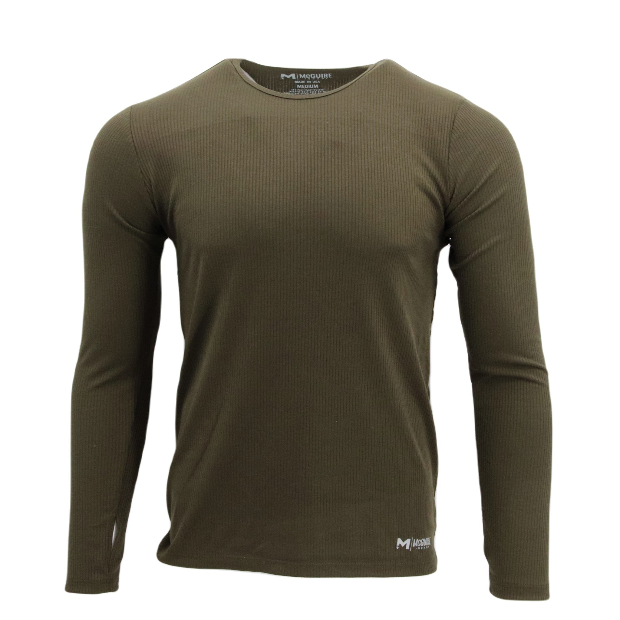 Poly Spandex Thermal Rib Top