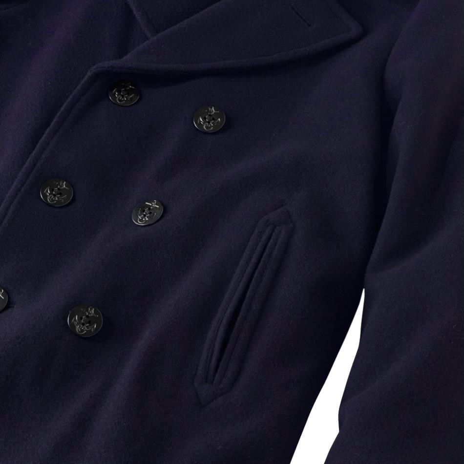 Authentic Wool Blend Peacoat – McGuire Army Navy