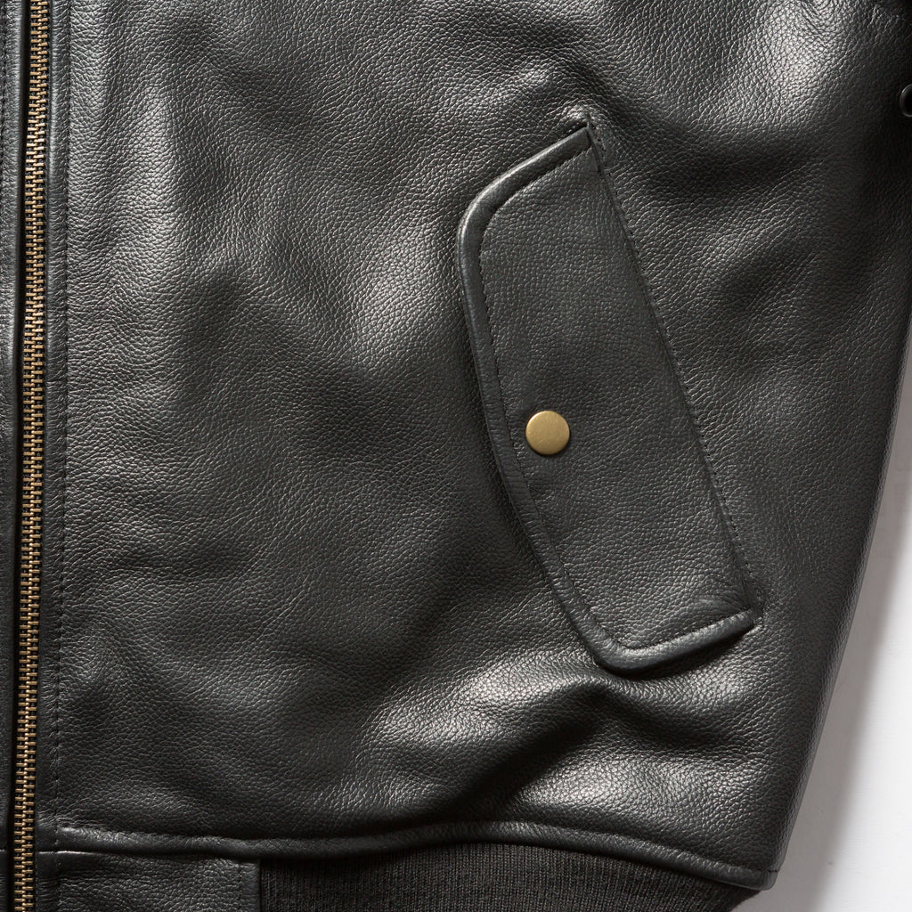 Leather MA-1 Flight Jacket