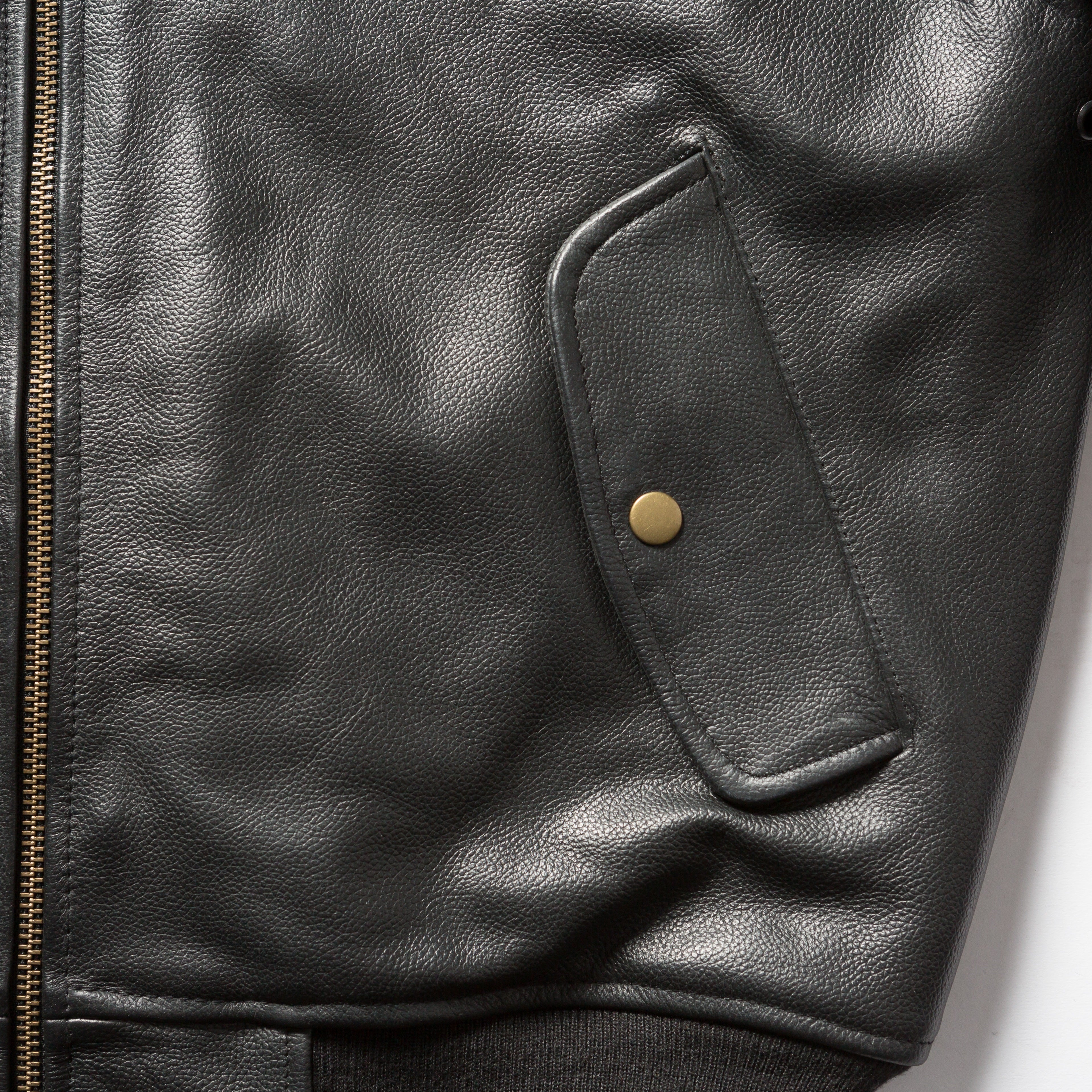 Leather MA-1 Flight Jacket