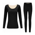 Women's Poly Spandex Dual Layer Thermal Set