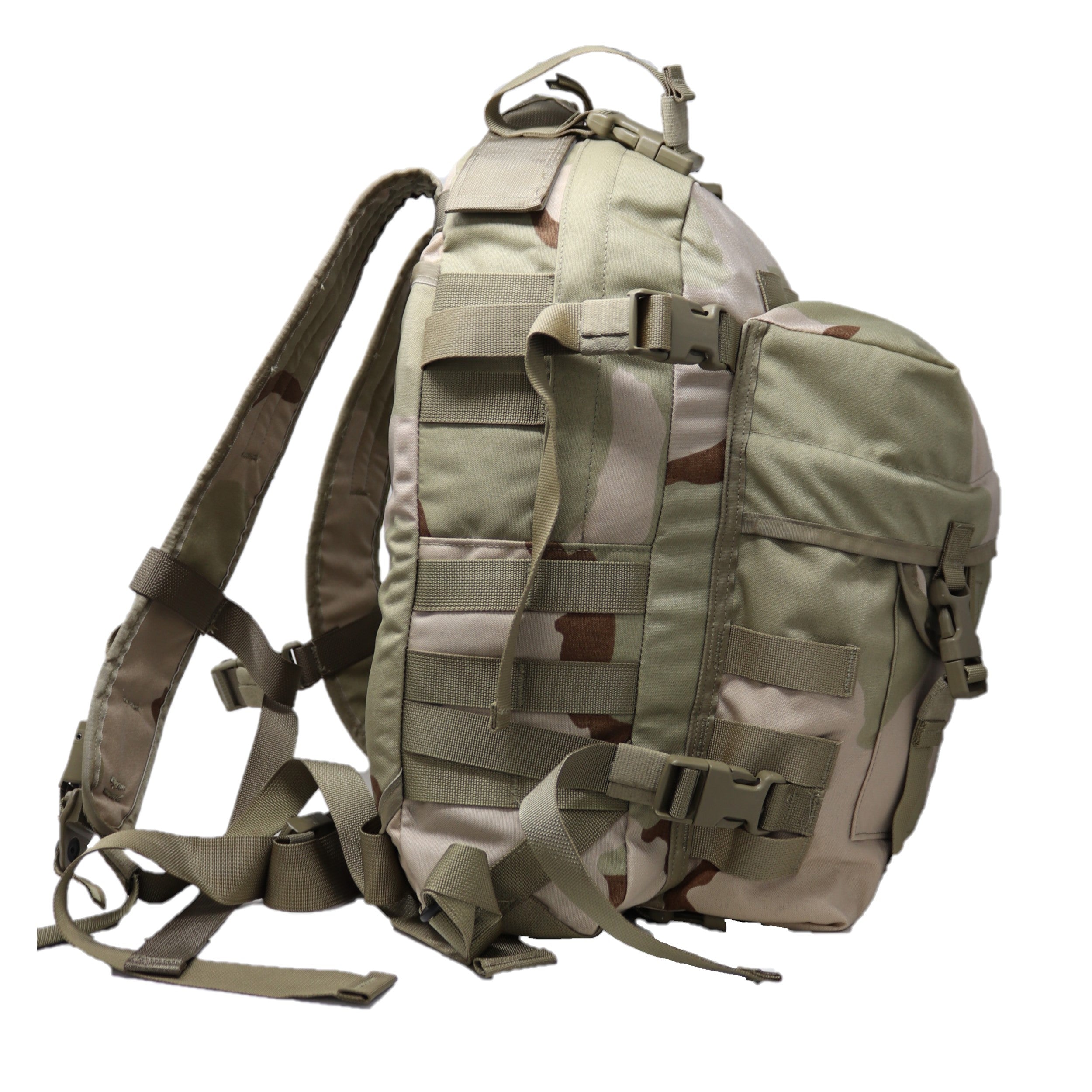 3-Color Desert Camo MOLLE II 3-Day Assault Pack – McGuire Army Navy