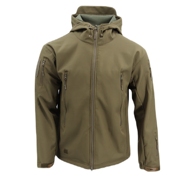 Tactical Soft Shell Hooded Jacket