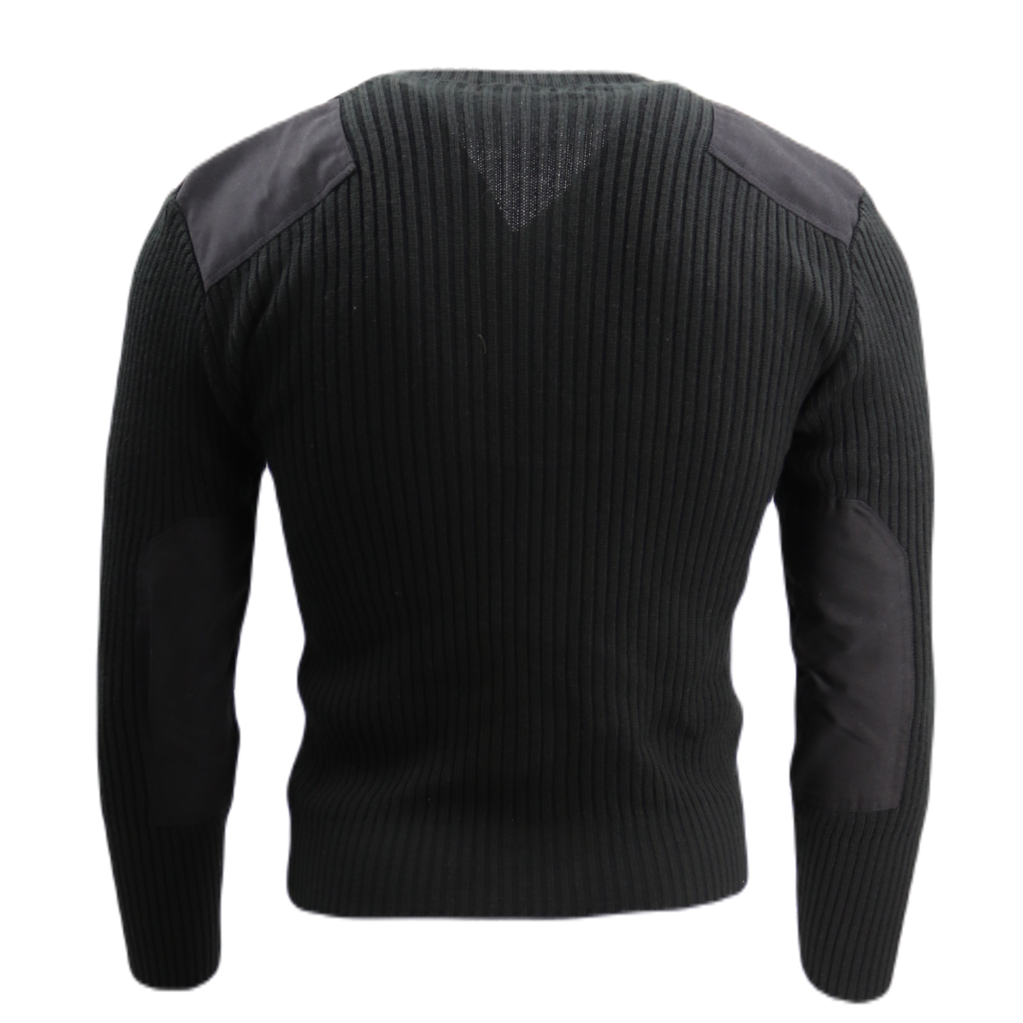 V Neck Wool Blend Commando Sweater McGuire Army Navy