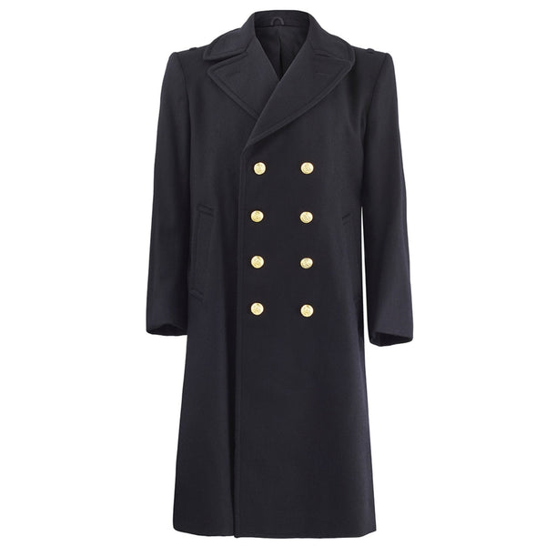 Genuine US Navy Issue Bridge Coat 100 Melton Wool McGuire Army Navy