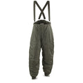 GI USAF Extreme Cold Weather F-1B Trousers W/ Suspenders— Size 24, Gray