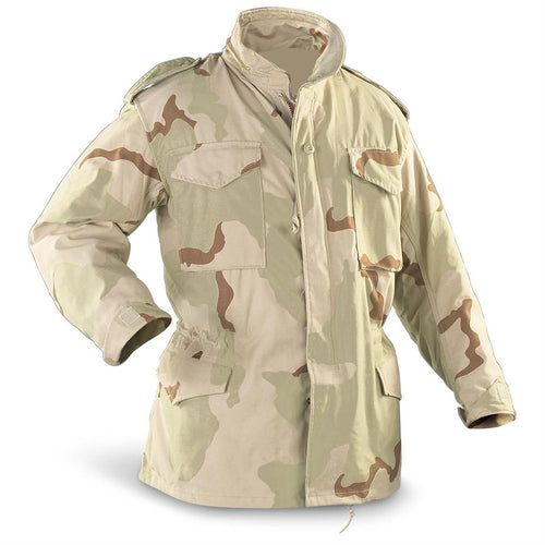 Military M-65 Field Jacket, Used, Olive Drab