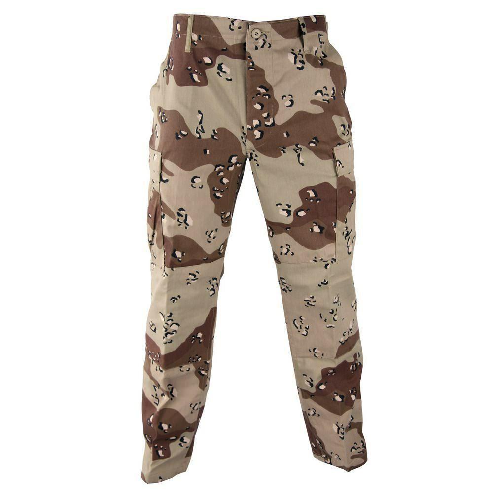 PolyCotton BDU Pants, Woodland Camo