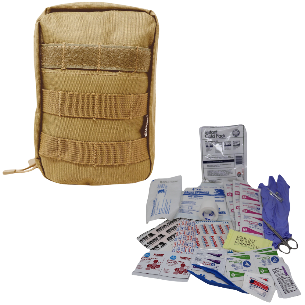 IFAK Pouch w/ 48-Piece First Aid Supply – McGuire Army Navy