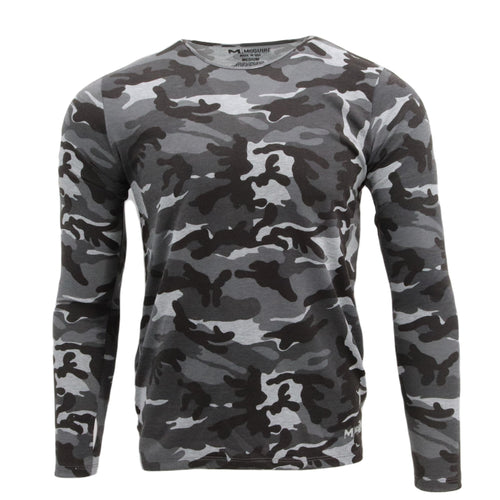 French Terry Thermal Top, Black